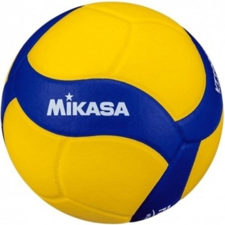 Pelota de voleibol de interior oficial Mikasa V430W 6904879, amarilla y azul