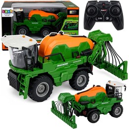 29715 Mietitrebbia agricola con irroratrice, luci e suoni, scala 1:24