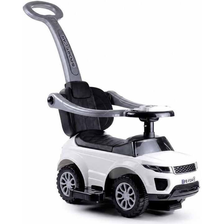 2850 Voiture à pousser pour enfants, poussette, véhicule jouet 614W Blanc