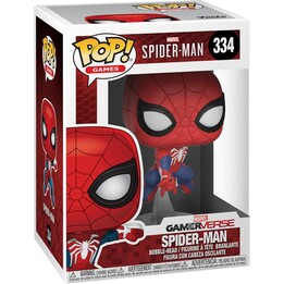 Figura de vinilo coleccionable FUNKO POP de Spider-Man 334 de Marvel Comics