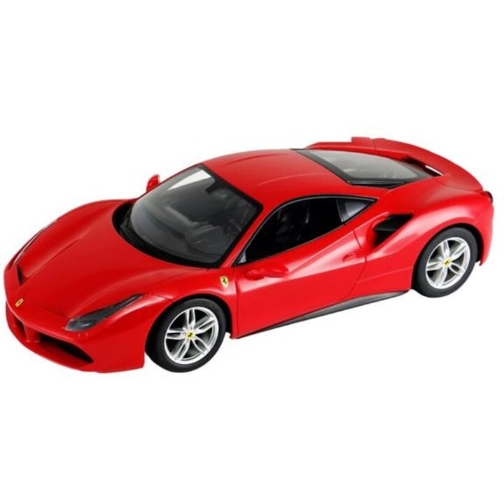 20583 Ferrari 488 GTB, coche deportivo teledirigido (RC) a escala 1:14, rojo