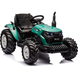19918 HC-306 Tracteur à batterie pour enfants, vert foncé, 24 V