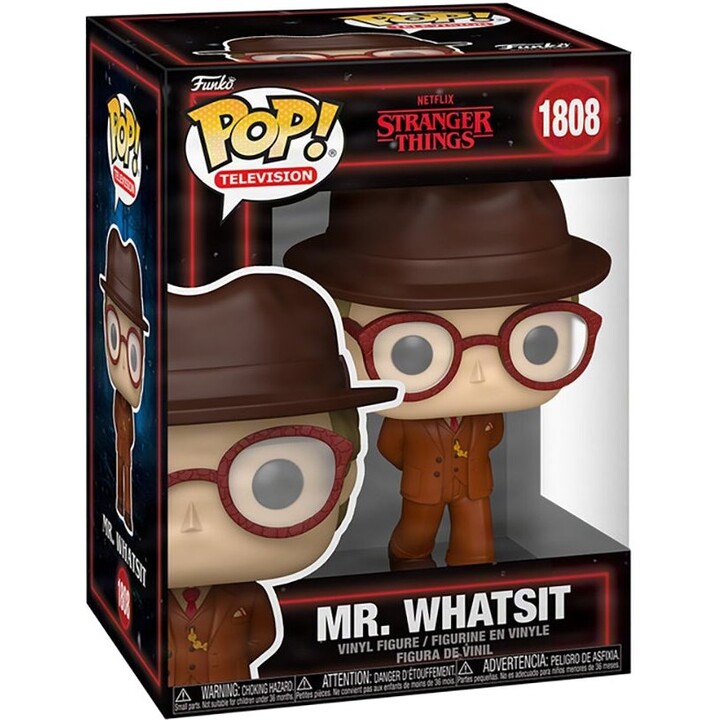 Figurine de collection en vinyle FUNKO POP « Mr. Whatsit 1808 » de la série Stranger Things