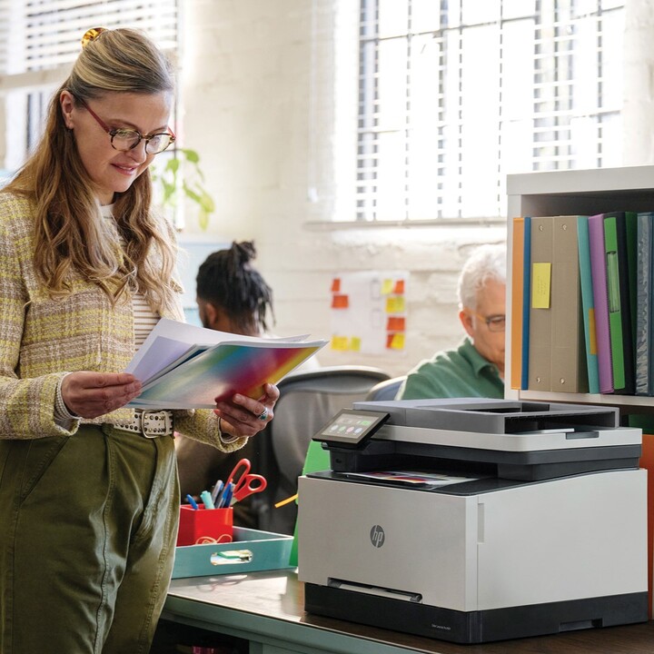 W128998312 HP LaserJet Pro 3302fdw Wireless Multifunction Color Printer, Copier, Scanner; Duplex