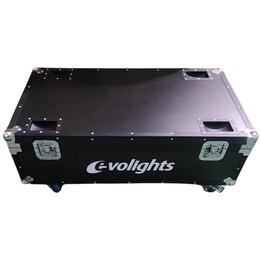 Barra de luces LED EVOLIGHTS PIXEL BAR 18x10W RGBW con carcasa 6 en 1, sólida.