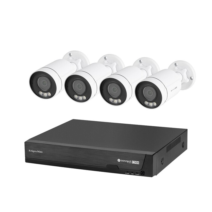 Kit de monitorización IP Kruger&Matz Connect C300