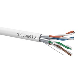 Solarix Twisted Pair Cable Cat. 6A F/FTP LSOH Dca-s2,d2,a1, 500 m coil