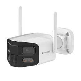 Telecamera panoramica da esterno WiFi Kruger&Matz Connect C130 Tuya Smart Life da 4 MP