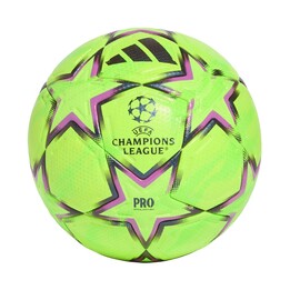 Piłka nożna adidas UCL Pro Winter 26/27 League Stage zielono-czarno-różowa KE9769 5