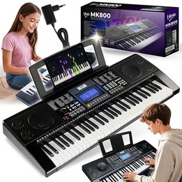 Tastiera elettronica didattica portatile V-TONE MK800