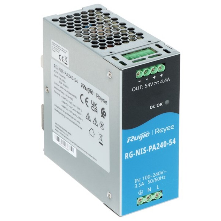 RUIJIE RG-NIS-PA240-54 industrial power supply 240W 54V