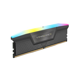 Memoria Corsair Ddr5 16gb 1x16gb Pc6000 Vengeance Rgb Gris Cmh16gx5m1d6000z38