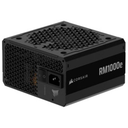 Alimentatore Corsair RM Series RM1000e da 1000 W, connettore ATX a 24 pin, colore nero.