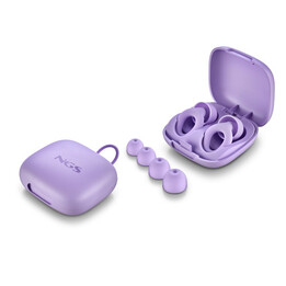 Bouchons d'oreilles réutilisables Ngs Noon violets