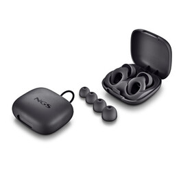 Ngs Noon Black Tapón Para Oídos Reutilizable Negro