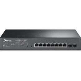 TP-Link JetStream -8-Port-Gigabit-Smart-PoE-Switch mit 2 SFP-Slots