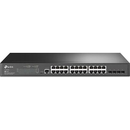 TP-Link JetStream TL-SG3428 Managed Network Switch L2/L3 Gigabit Ethernet (10/100/1000) 1U Black