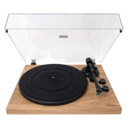 Platine vinyle Vulkkano TD20 Marron à transmission par courroie