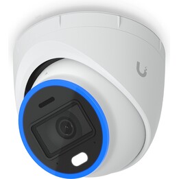 Câmara de torre com IA Ubiquiti UniFi UVC-AI-TURRET-W, branca