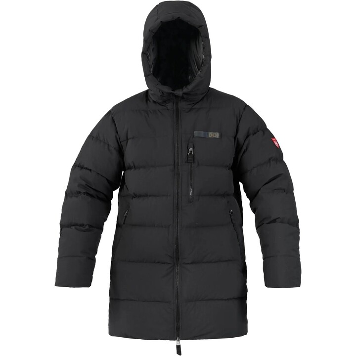 Chaqueta parka de plumón de invierno Pajak DOP 569392 Premium, negra, talla XXL