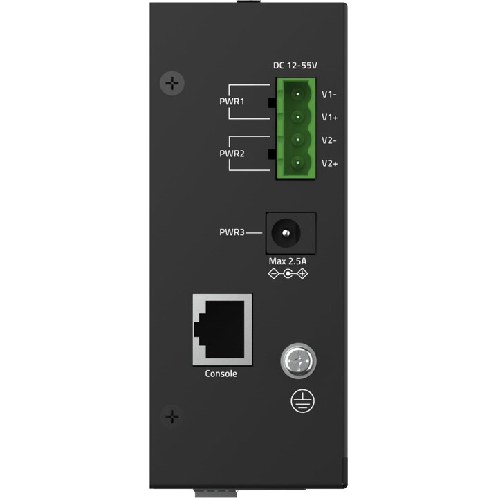 12-Port Gigabit Smart Managed Industrial Switch mit 4 SFP