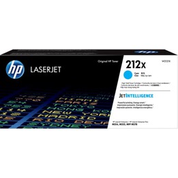 HP W2121XC 212X Cyan-LaserJet-Tonerkartusche mit hoher Ergiebigkeit