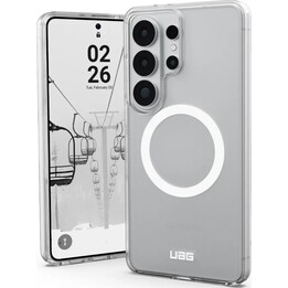 Funda UAG Scout Clear Magnet con módulo magnético integrado para Samsung Galaxy S26 Ultra (hielo/blanco)
