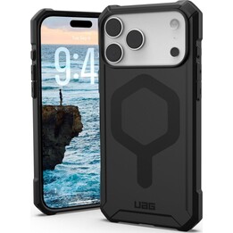 Funda UAG Essential Armor MagSafe - Funda compatible con MagSafe para iPhone 17 Pro Max (negra)