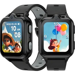 Relógio inteligente infantil Doogee Anyscene S3 4G, preto