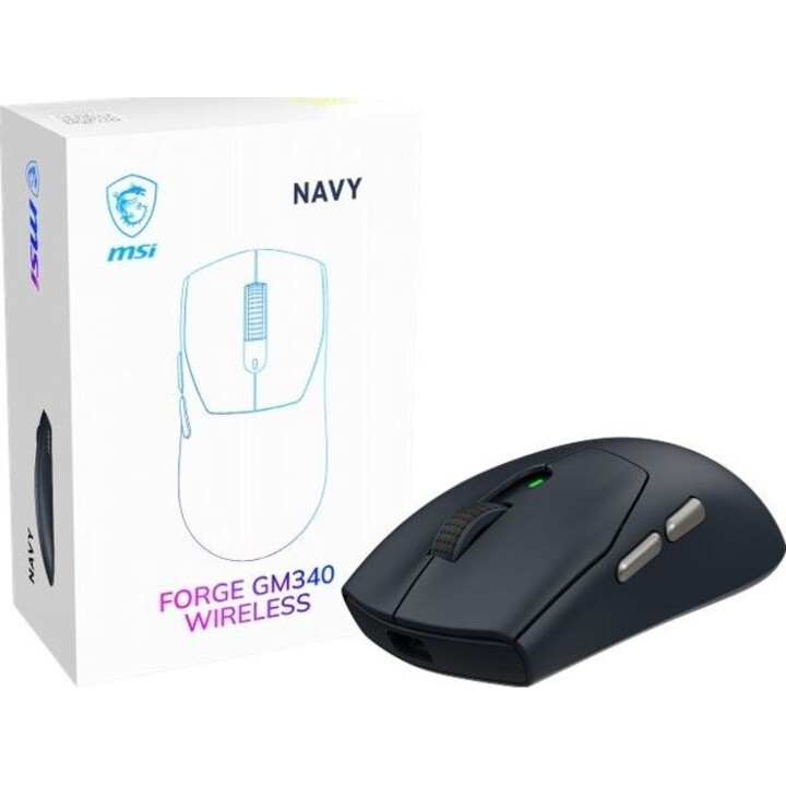 MSI Mouse sem fio Forge GM340 Navy S12-4301790-HH9