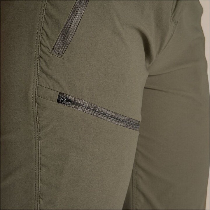 Pantalones convertibles Craghoppers NosiLife Pro III para mujer - Verde oliva salvaje Talla: M