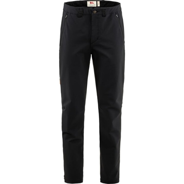 Pantalones Fjällräven Vidda Pro Lite 679424 para hombre, negros, talla L