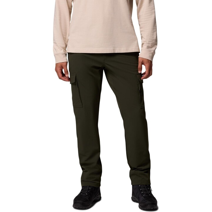 Pantalones cargo para hombre Columbia ROC Tech 659592, color Greenscape, talla S