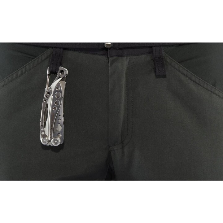 Pantalones Fjallraven Kaipak Curved 446557 para mujer, azul marino oscuro, talla L