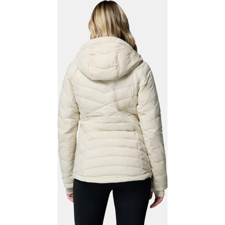 Chaqueta con capucha Columbia Joy Peak II 578567 para mujer, color Dark Stone, talla S