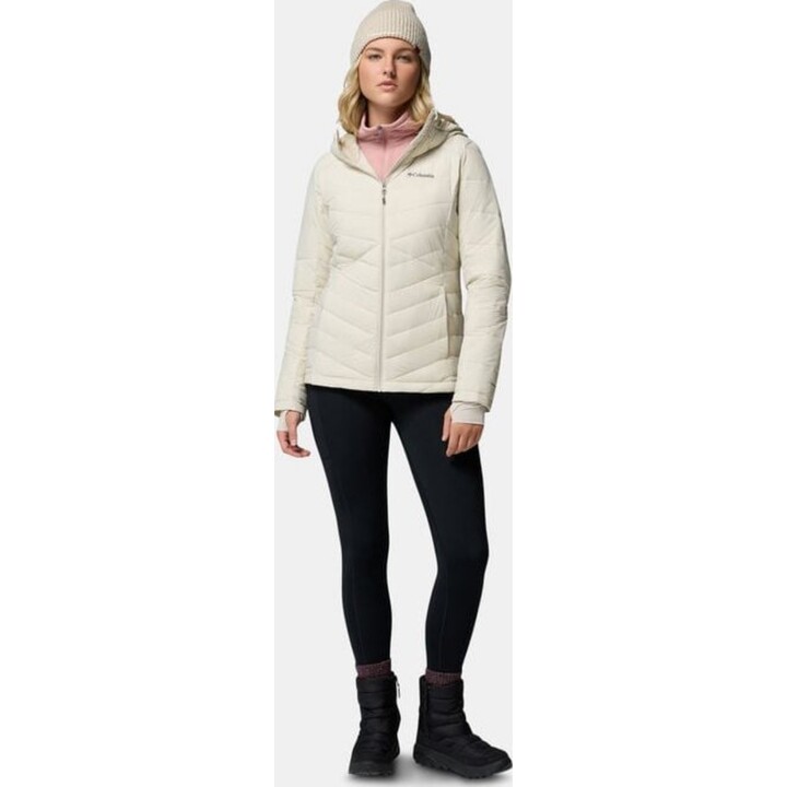 Chaqueta con capucha Columbia Joy Peak II 578567 para mujer, color Dark Stone, talla S