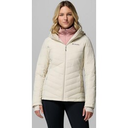 Chaqueta con capucha Columbia Joy Peak II 578008 para mujer, color Dark Stone, talla XS
