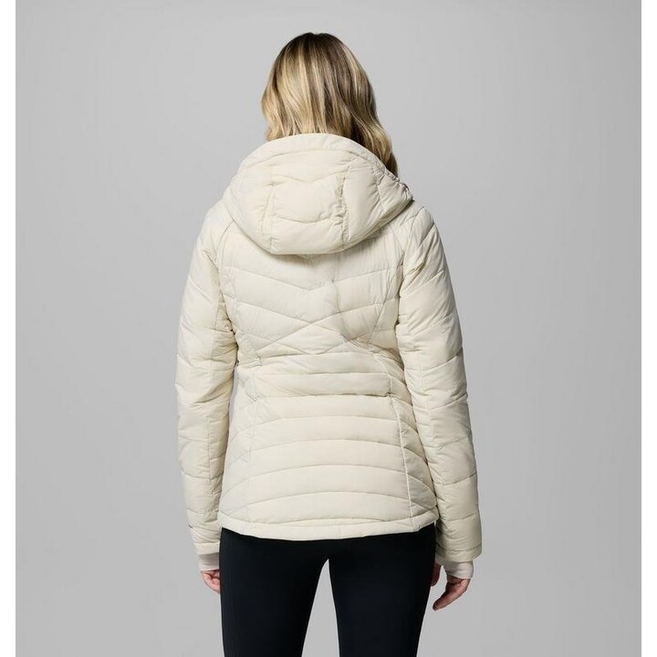 Chaqueta con capucha Columbia Joy Peak II 578008 para mujer, color Dark Stone, talla XS