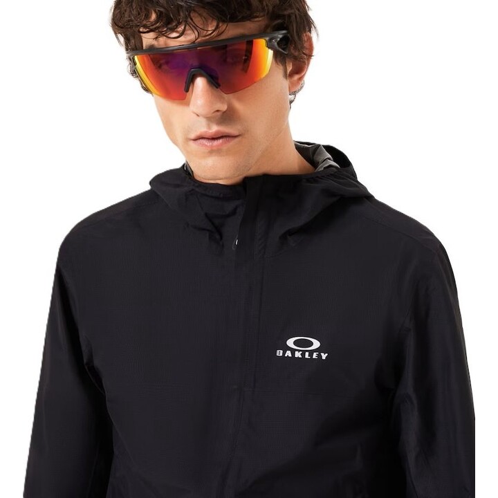 Chaqueta Oakley Elements Shell 2.0 671409 para hombre, negra, talla XL