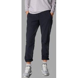 Calças Columbia Leslie Falls Pull-On 654503 para mulher, pretas, tamanho M