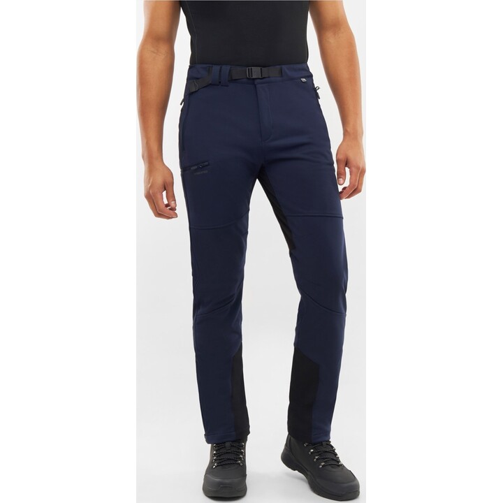 Pantalones de senderismo para hombre Viking Summit Warm 2.0 900/25/8237/1900, color azul marino, talla M
