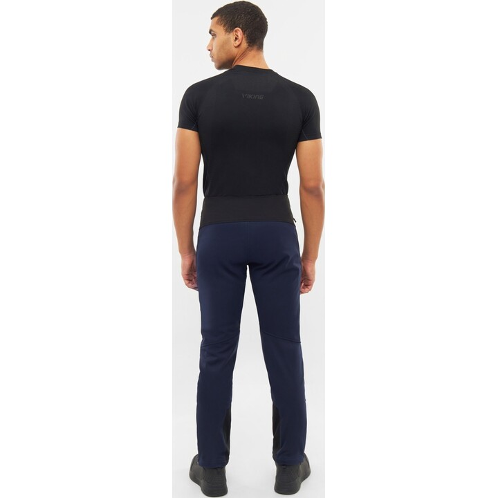 Pantalones de senderismo para hombre Viking Summit Warm 2.0 900/25/8237/1900, color azul marino, talla M