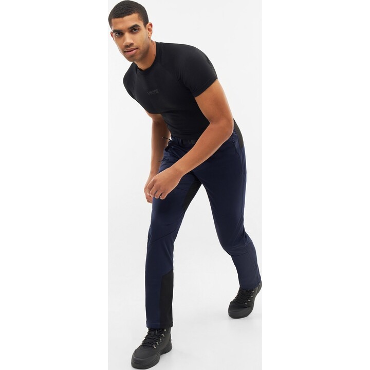 Pantalones de senderismo para hombre Viking Summit Warm 2.0 900/25/8237/1900, color azul marino, talla M