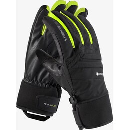 Gants multifonctions Viking Whistler GTX 707371 en GORE-TEX, noir/jaune fluo, taille 8