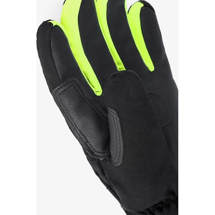 Guantes multifunción Viking Whistler GTX 707371 de GORE-TEX, negro/amarillo neón, talla 8