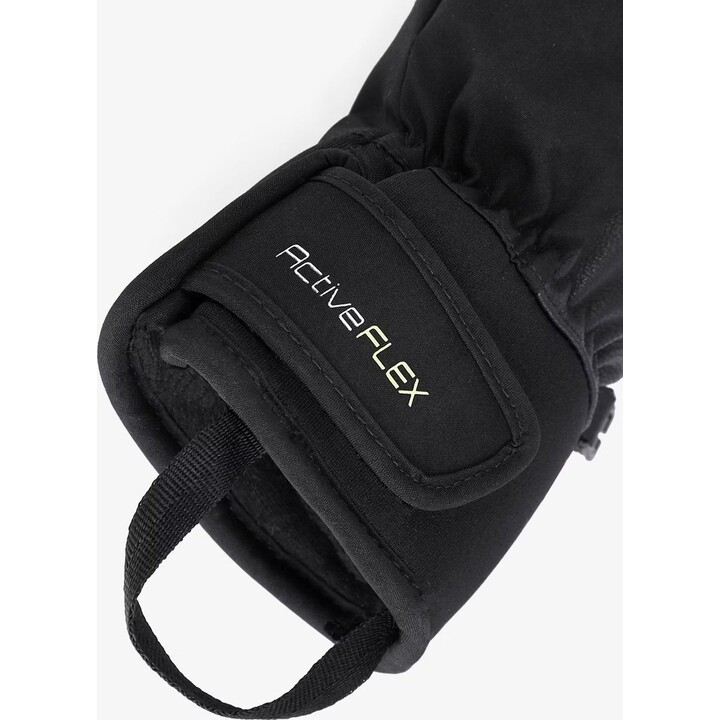 Guantes multifunción Viking Whistler GTX 707371 de GORE-TEX, negro/amarillo neón, talla 8