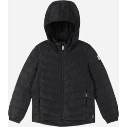 Casaco infantil Reima Uumaja 575062, preto, tamanho 110 cm