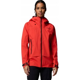 Chaqueta Columbia Saudan Pro 3L Shell 730447 para mujer, rojo amapola, talla L