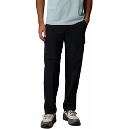 Calças conversíveis para homem Columbia Silver Ridge Elite 731387, pretas, tamanho M