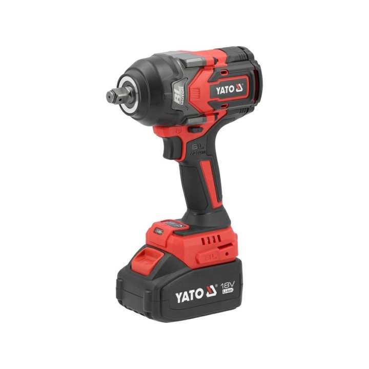 Llave de impacto YT. 18V 1/2" 1200Nm 1x4.0Ah